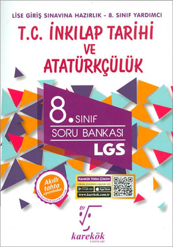 Karekök 8.Sınıf LGS T.C. İnkilap Tarihi ve Atatürkçülük Soru Bank