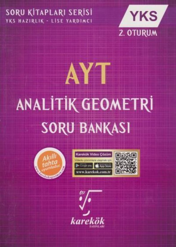 Karekök YKS Analitik Geometri Soru Bankası