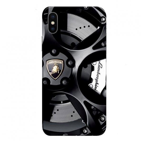 iPhone 6 Kılıf Jant Baskılı Desenli Silikon No 1 - 2