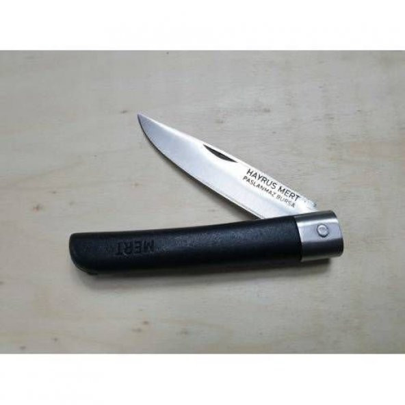 Bursa Mert Plastik Saplı Çakı Bıçağı Açık Uzunluk 20 CM Orta Boy