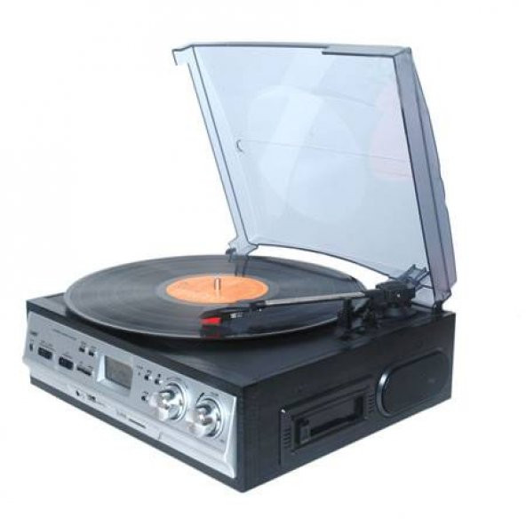 La Musica Gri Pikap TR-17Wec Radyo Usb Sd Uyumlu