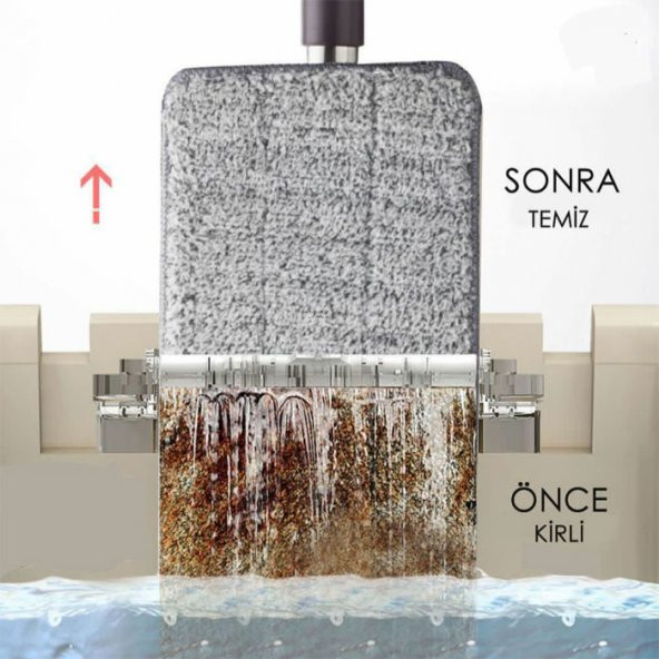 Tablet Mop Temizlik Seti Mikrofiber Sihirli Mop - 3