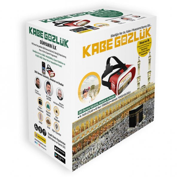 Kabe Görüntülü 3D Sanal Gerçeklik Gözlüğü Mekke Medine Ziyaret Seti - 2