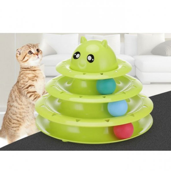 Kedi Oyuncağı Turntable Cat Toy
