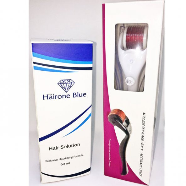Hairone Blue Saç Çıkaran Losyon  100 Etki Dermaroller Hediye - 2