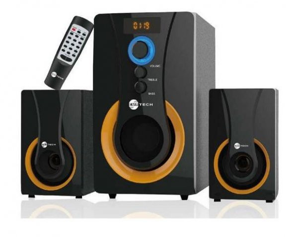 Emrtech 2+1 Bluetooth Destekli Dijital Ses Sistemi EMR-201