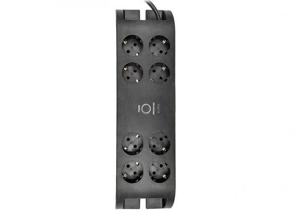 S-link SPG3081 2m 2xUSB=2.4a 3G1.5mm2 900 Joule 8li Akım Korumalı BEYAZ Priz - 3