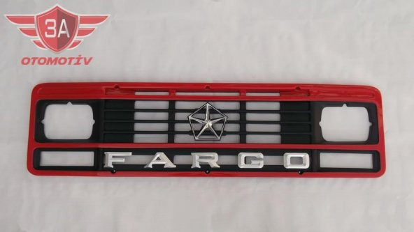 Dodge AS 250 Panjur FARGO Yazılı (Kırmızı) 98-99 Model