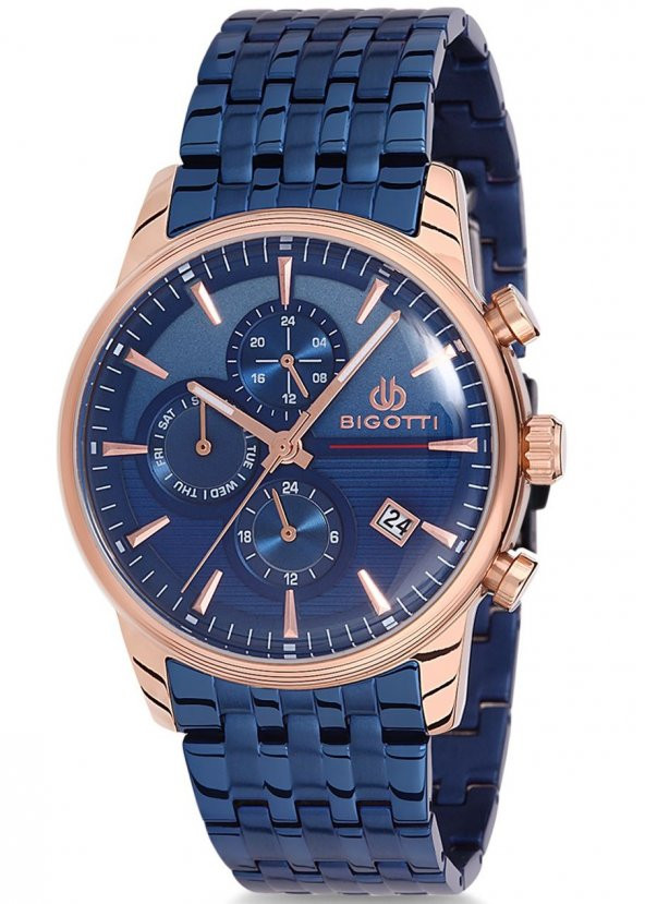 Bigotti Milano Erkek Kol Saati 8680161755241 Lüks Orjinal Seri