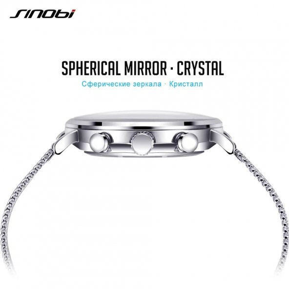 Reward Sade Tasarım Erkek Kol Saati Gümüş Hasır Kordon Saat - 6