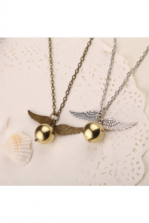 Harry Potter Golden Snitch Kolye