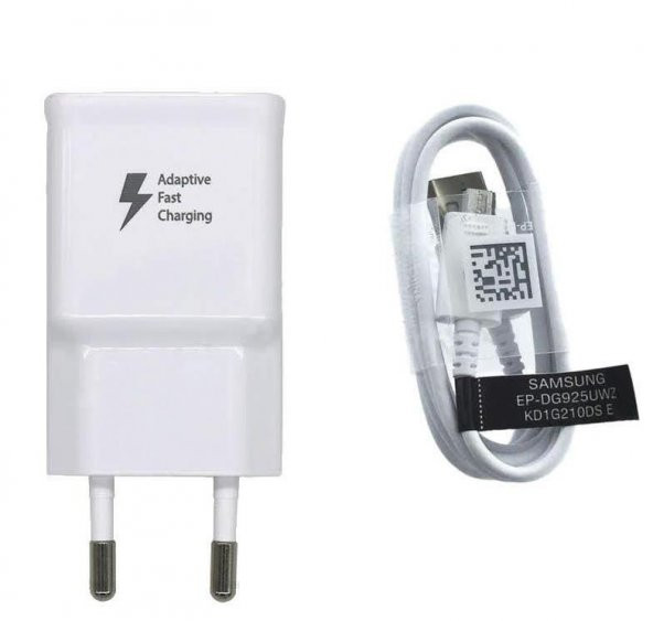 Samsung Galaxy Note 5 Hızlı Şarj Aleti Cihazı + Usb Hızlı Şarj Kablosu Data Kablo - 6
