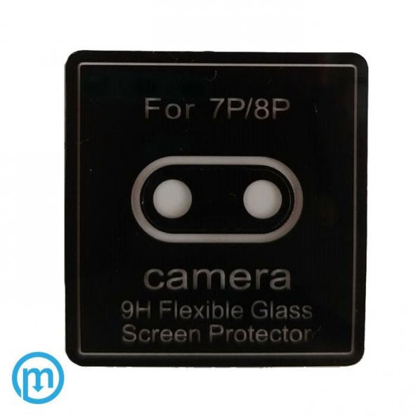 Apple iPhone 7/8P Uyumlu Kamera Koruyucu Nano Sert Plastik Camera Lens Glass Film 0.2mm Koruyucu Cam