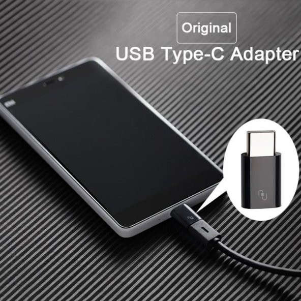 Xiaomi Type-C Dönüştürücü Adaptör-Micro USBden USB Type-C - 2