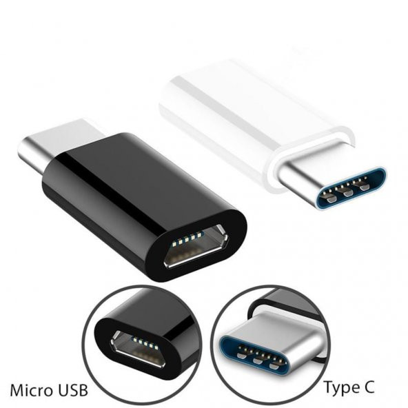 Xiaomi Type-C Dönüştürücü Adaptör-Micro USBden USB Type-C - 6