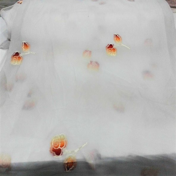 Taç Kesme Tül-Perdelik - 3
