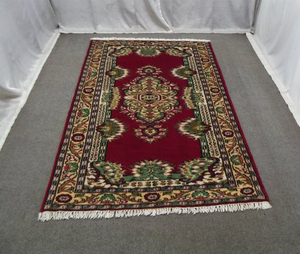 Yeni El Dokuma Nadir Süper Elegant Topkapı Yün Halı ! - 2