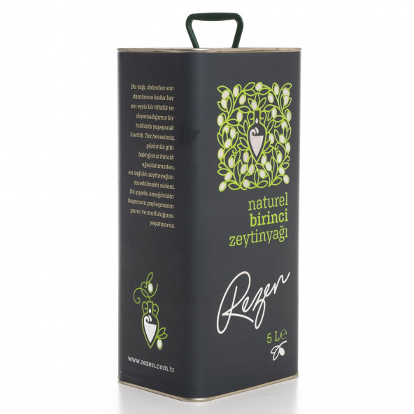 Rezen Yemeklik Naturel Birinci Zeytinyağı 5 L - 2