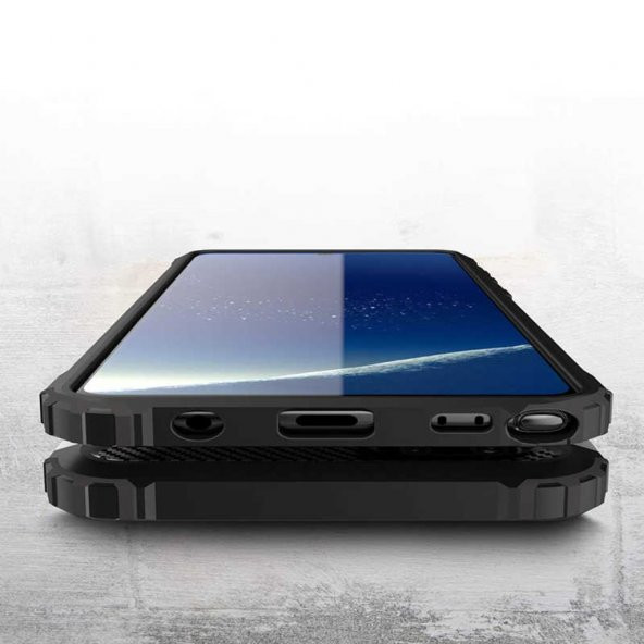 Galaxy A81(Note 10 Lite) Kamera Korumalı Armor Hybrid Zırh Kılıf - 10