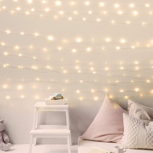 Peri Led 3 Metre Pilli Dekoratif Led Işık Yılbaşı Parti Süs Aydınlatma - 8