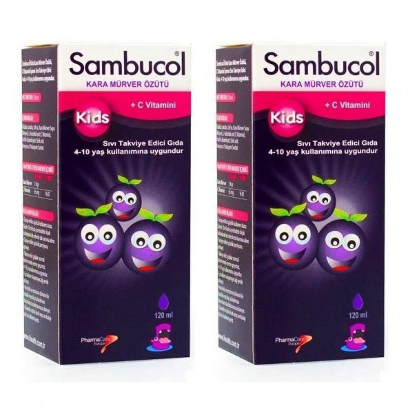 Sambucol Kids C Vitamini 120 ml 2li