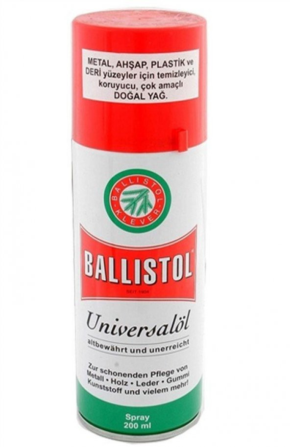 Ballistol Universal Doğal Temizleme Bakım Yağı 200ml