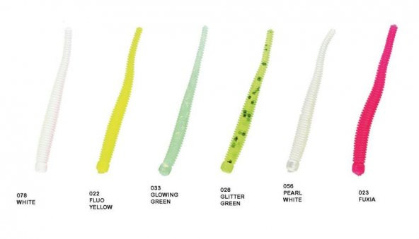 Nomura Stıck Rıb 5cm 0.4g 12 Adet Lrf Silikonu