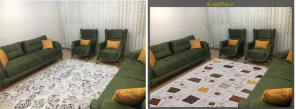 FİBER TABAN KAYMAZ TABAN HALI (4m2 & 6m2) - 4