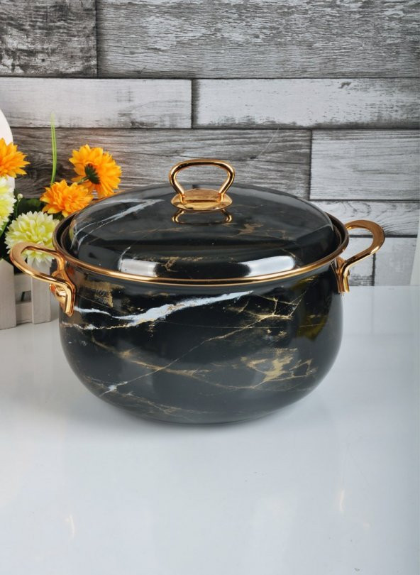 Bayev 22 Cm İnce Mermer Güveç Tencere-200620 - 1