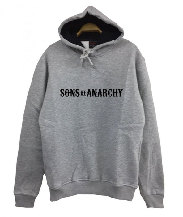 Sons Of Anarchy Baskılı Kapüşonlu Sweatshirt