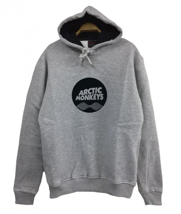 Arctic Monkeys Baskılı Kapüşonlu Sweatshirt