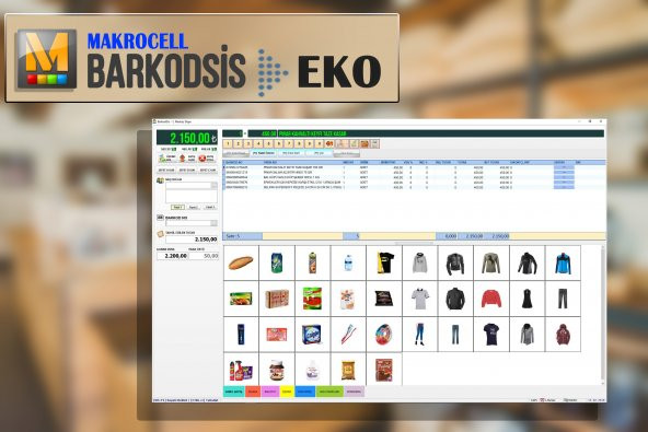 BarkodSis Eko Barkodlu Satış Programı - Barkod Sistemi Programı