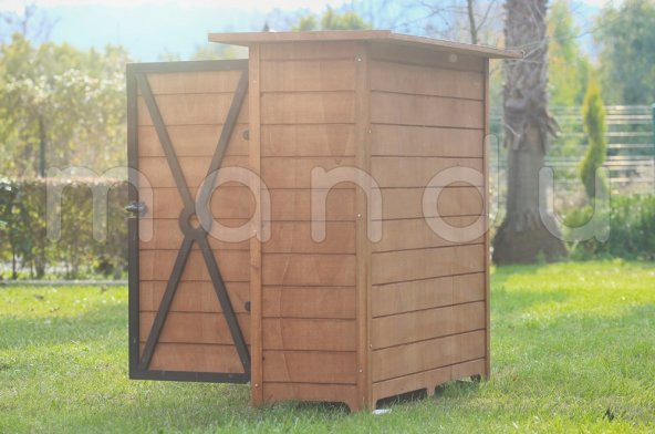 "MANDU" Ahşap Bahçe Depolama Dolabı (Küçük) - 6