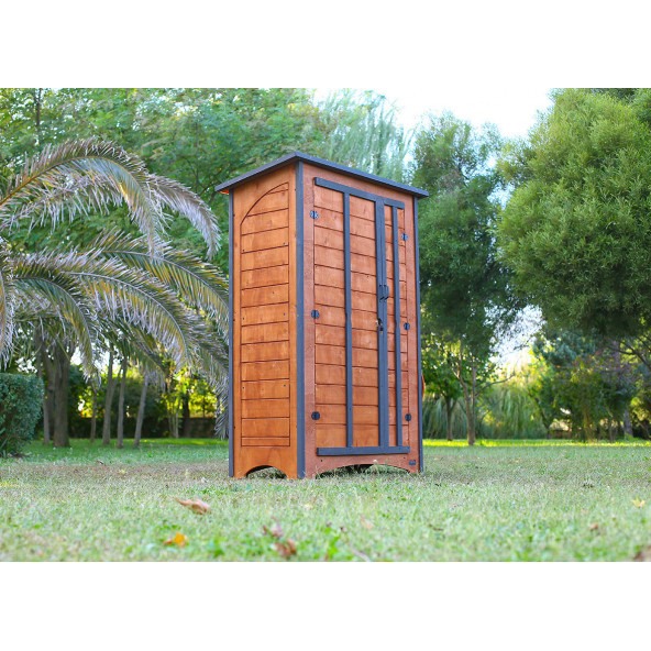 "MANDU" Ahşap Çok Amaçlı Bahçe Depolama Dolabı