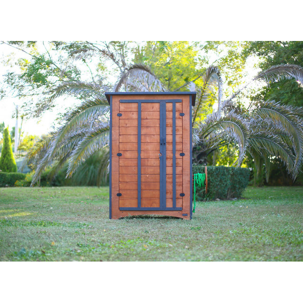 "MANDU" Ahşap Çok Amaçlı Bahçe Depolama Dolabı - 3