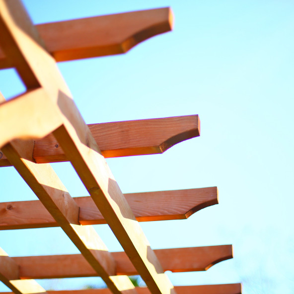 "MANDU"  Ahşap Pergole Kamelya - 3