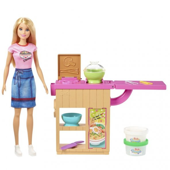 Barbie Ben Büyüyünce Noodle Yapıyor Oyun Seti
