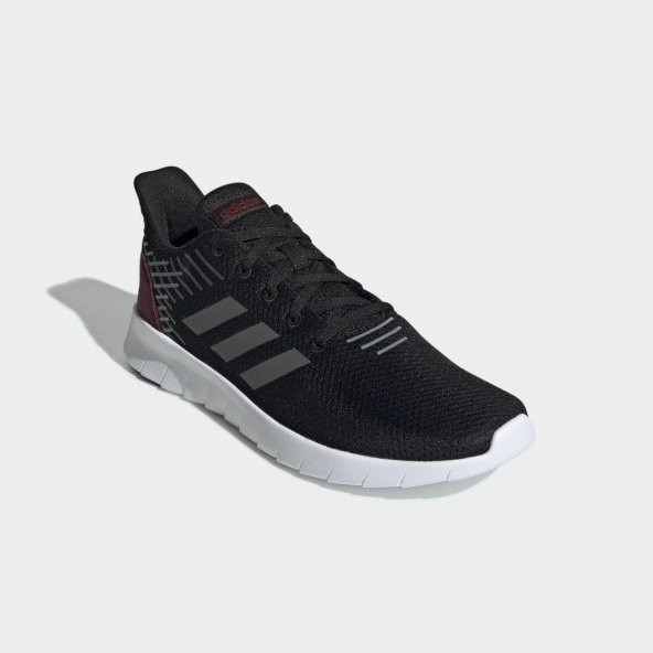 Adidas Asweerun EE8445 Outdoor Spor Erkek Koşu Ayakkabısı Siyah - 8