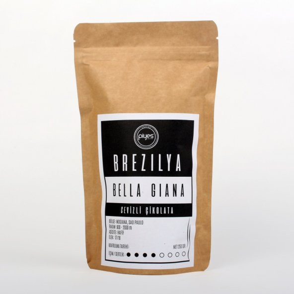 Brezilya Bella Gıana -Filtre Kahve 250 Gr