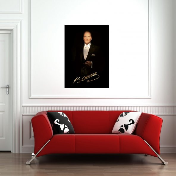 Atatürk Duvar Sticker 50X70 cm