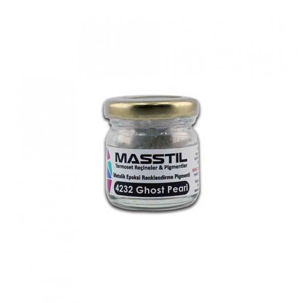 Masstil Metalik Toz Pigment Ghost Pearl