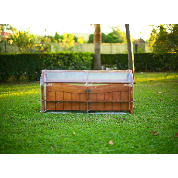 Mandu Ahşap Sera Saksı - 2