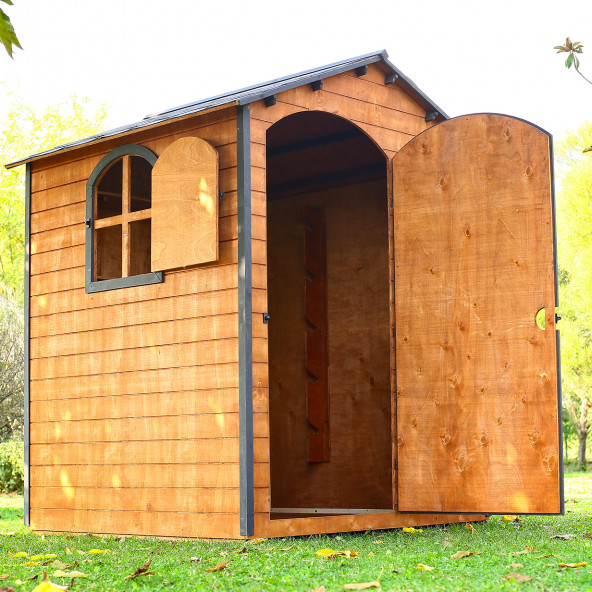 MANDU Ahşap Bahçe Deposu (Depolama Evi) - 5
