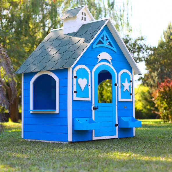 MANDU Ahşap Oyun Evi (Playhouse) Bodrum