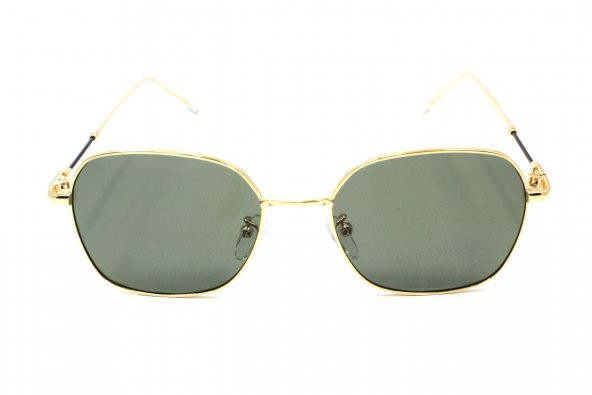 0053 Gold Green Juliano Polarize Güneş Gözlüğü - 2