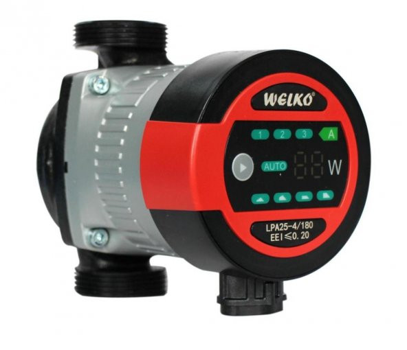 Welko LPA 25-8 180 mm Frekans Konvertörlü Sirkülasyon Pompası 8 mss 4,2 m3/h