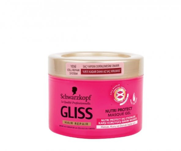 Gliss Saç Maskesi Nutrı Protect 200 Ml