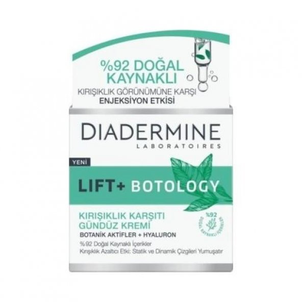 Diadermine Lift + Botology 50ml Kırışıklık Karşıtı Gündüz Kremi