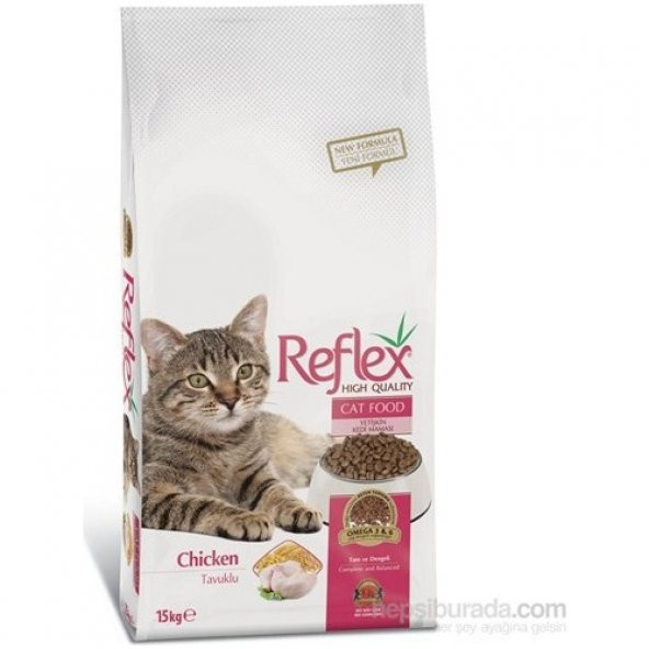Reflex Tavuklu Kedi Maması 15Kg