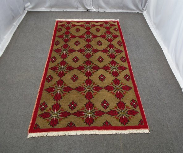 Yeni El Dokuma Elegant Yün Halı ! - 2